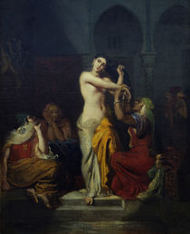 Theodore Chasseriau, Haremsszene/ 1854 von klassik art