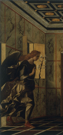 Giov.Bellini, Engel der Verkuendigung by klassik art