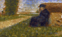 G.Seurat, Massige Gestalt... by klassik art