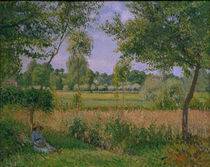 C.Pissarro, Morgen, Sonnenlicht, Eragny von klassik art