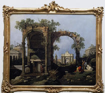Canaletto, Capriccio mit klass.Motiven by klassik art