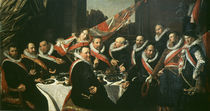 Frans Hals/ Festmahl der Offiziere/ 1616 by klassik art