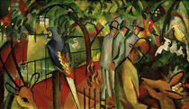 A.Macke, Zoologischer Garten I von klassik art