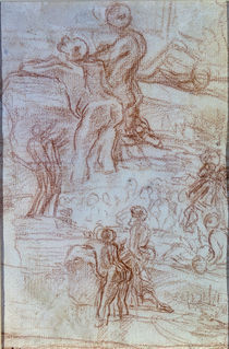Bernini/Zuhoerende/Predigt Joh.Taeufer1664 by klassik art