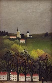 H.Rousseau, Landschaft by klassik art