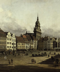 Dresden, Altmarkt / Bellotto by klassik art