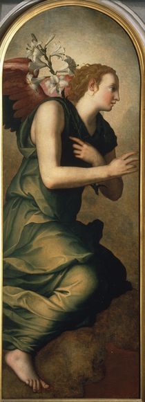 A.Bronzino, Engel der Verkuendigung von klassik art