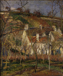 Pissarro/ Les toits rouges../ 1877 /Det. von klassik art