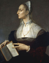 Laura Battiferri / Gem.v.A.Bronzino von klassik art