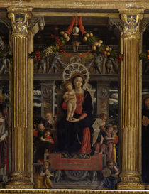 A.Mantegna, Altar von S.Zeno, Maria m.K. by klassik art