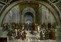 Raffael, Die Schule von Athen by klassik art