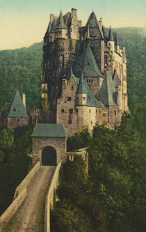 Burg Eltz, Aussenansicht / Postkarte by klassik art