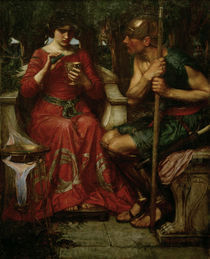 J.W.Waterhouse, Jason und Medea, 1907 von klassik art
