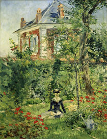E.Manet, Im Garten von Bellevue von klassik art