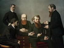 F.Vallotton, Die fuenf Maler von klassik art