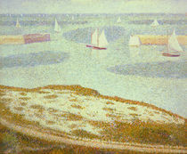 G.Seurat, Einfahrt Vorhafen Port-en-B. by klassik art