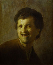 Rembrandt, Selbstbildnis um 1630 by klassik art