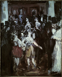 E.Manet, Maskenball in der Opera by klassik art