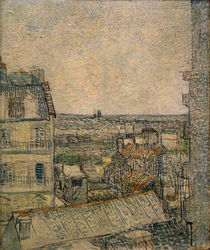 V.v.Gogh, Blick aus dem Fenster, Paris by klassik art