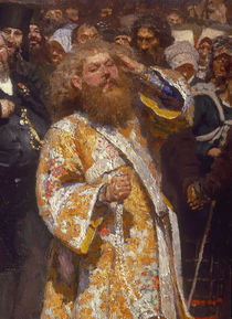 Repin, Kreuzprozession in Kursk/ 1880 von klassik art