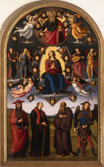 Perugino, Himmelfahrt Mariae von klassik art