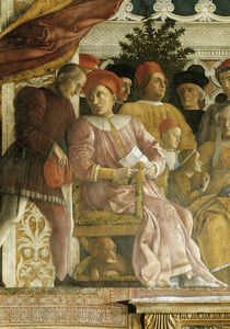 Lodovico Gonzaga u. Familie / Mantegna by klassik art