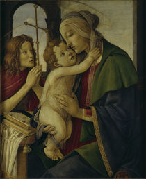 Botticelli, Maria mit Kind und Johannes by klassik art