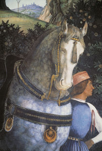 A.Mantegna, Diener mit Pferd by klassik art