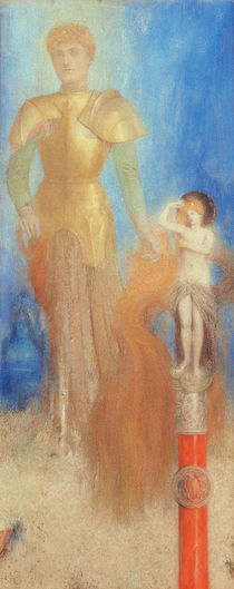 F.Khnopff, Viktoria. Wie Flammen... by klassik art