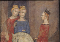 A.Lorenzetti, Buon governo, Brautzug by klassik art