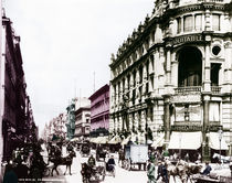 Berlin, Friedrichstrasse / Foto Levy von klassik art