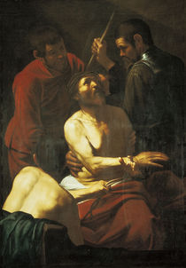 Caravaggio, Dornenkroenung Christi by klassik art