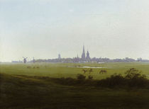 C.D.Friedrich, Wiesen bei Greifswald1815 by klassik art