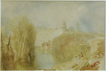 W.Turner, Blick auf Warwick Castle by klassik art