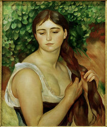 Suzanne Valadon / Gemaelde von Renoir von klassik art