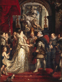 P.P.Rubens,Vermaehlung der Maria Medici by klassik art