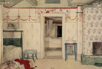 Carl Larsson, Britas Schlaefchen/ 1894 von klassik art