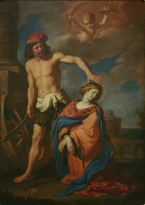 Guercino, Martyrium der hl. Katharina by klassik art