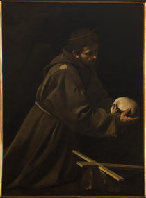 Caravaggio, Franz von Assisi by klassik art