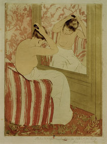 M.Cassatt, Die Frisur von klassik art