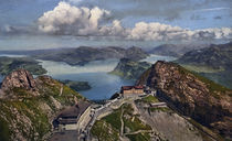 Pilatus Kulm / Photochrom by klassik art