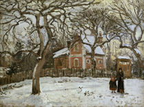 C.Pissarro, Kastanienaeume in Louvecienn. by klassik art