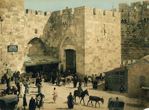 Jerusalem, Jaffator / Photochrom von klassik art