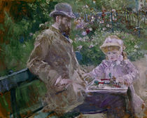 B. Morisot/Eugene Manet und Tochter/1881 by klassik art