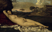 Giorgione, Ruhende Venus by klassik art