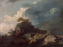 Fragonard, Das Gewitter/ um 1765 von klassik art