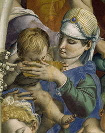 A.Bronzino, Moses schlaegt Wasser, Detail by klassik art