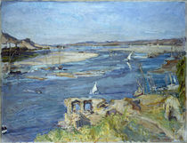 Slevogt, Der Nil bei Assuan/ 1914 by klassik art
