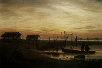 C.D.Friedrich/Kuestenlandsch. Abend 1815 by klassik art