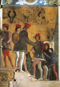 A.Mantegna, Cam.Sposi, Edelleute by klassik art